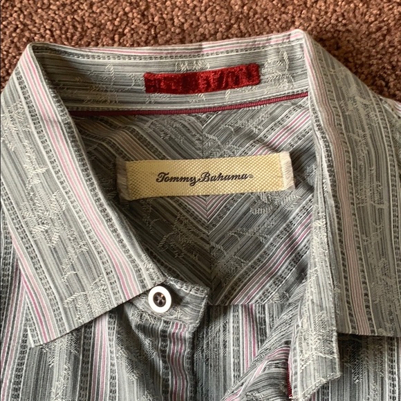 Almost New Tommy Bahama Button Down, L - Picture 3 of 5